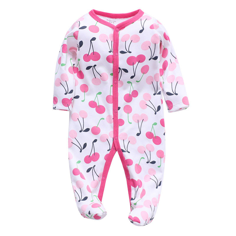 Cotton one-piece clothes baby clothes - Baby Clothes That Fit Like a Dream or a Squeeze