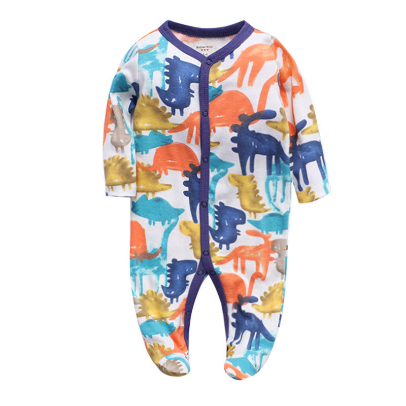 Cotton one-piece clothes baby clothes - Baby Clothes That Fit Like a Dream or a Squeeze