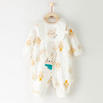 Cotton One-piece New Baby Autumn Clothes Crawling Suit - Cotton One-Piece New Baby Autumn Crawling Suit