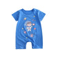 Cotton Summer New Korean Style Baby Boy Thin Women’s Short-sleeved Children’s Jumpsuit - Korean Cotton Jumpsuit