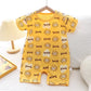 Cotton Summer New Korean Style Baby Boy Thin Women’s Short-sleeved Children’s Jumpsuit - Korean Cotton Jumpsuit