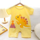 Cotton Summer New Korean Style Baby Boy Thin Women’s Short-sleeved Children’s Jumpsuit - Korean Cotton Jumpsuit