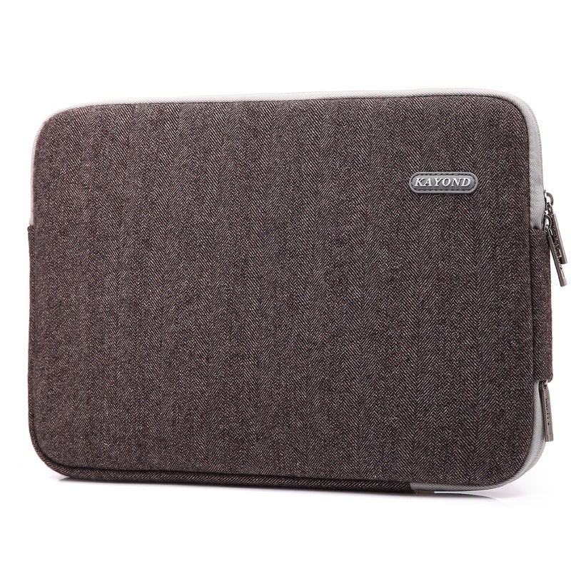 Cotton Zipper Laptop Sleeve Bag Compatible with iPhone iPad MacBook Essentials