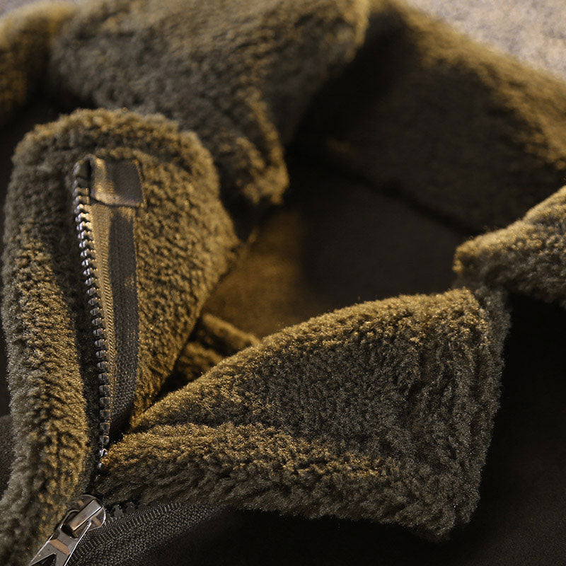 Cotton Zipper Shirt for Kids Suitable Winter in Army Green and Caramel Colors - Buy united states chf short brown