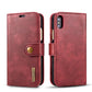 Cowhide Two-fold Split Adsorption Mobile Phone Leather Case - Cowhide Two-fold Mobile Phone Leather Case