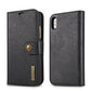 Cowhide Two-fold Split Adsorption Mobile Phone Leather Case - Cowhide Two-fold Mobile Phone Leather Case