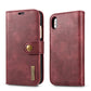 Cowhide Two-fold Split Adsorption Mobile Phone Leather Case - Cowhide Two-fold Mobile Phone Leather Case