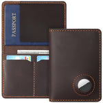 Crazy Horse Brown Layer Cowhide Leather Wallet for Men and Women - crazy horse brown layer cowhide