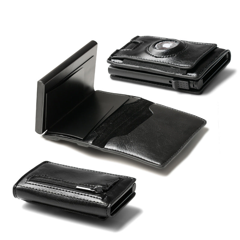 Crazy Horse Business Card Holder in Carbon Fiber and Aluminum Alloy - Teleplus crazy horse business card holder carbon