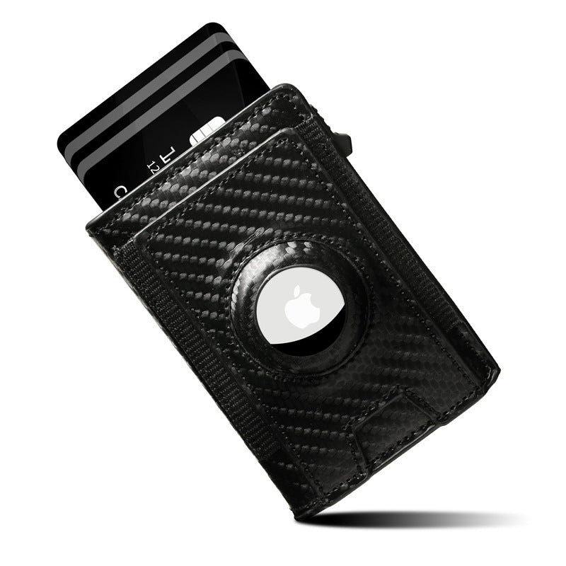 Crazy Horse Business Card Holder in Carbon Fiber and Aluminum Alloy - Teleplus crazy horse business card holder carbon