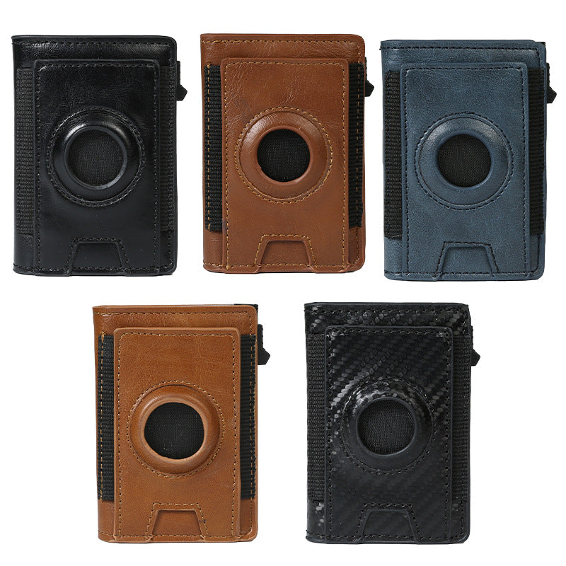 Crazy Horse Business Card Holder in Carbon Fiber and Aluminum Alloy - Teleplus crazy horse business card holder carbon