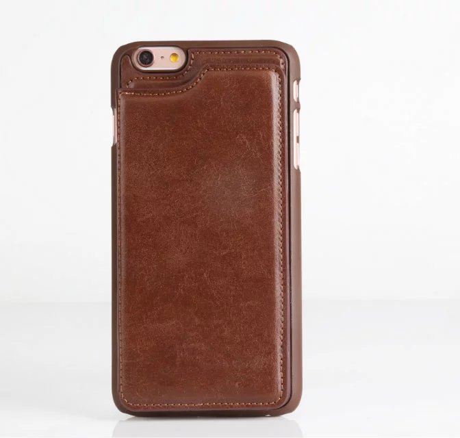 Crazy horse leather case mobile phone case - Crazy Horse Leather Case for iPhone Models