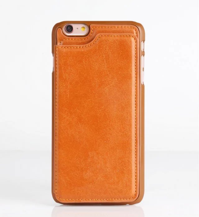 Crazy horse leather case mobile phone case - Crazy Horse Leather Case for iPhone Models