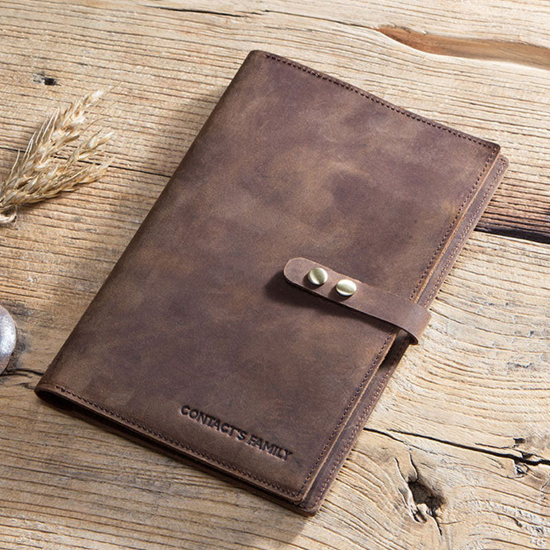 Crazy Horse Leather iPad Mini Case for Fall Protection Retro Style - Shenanigans crazy horse leather