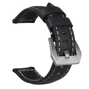 Crazy Horse Leather Pin Buckle Strap 22 24 26mm - Crazy Horse Leather Pin Buckle Strap 22-26mm