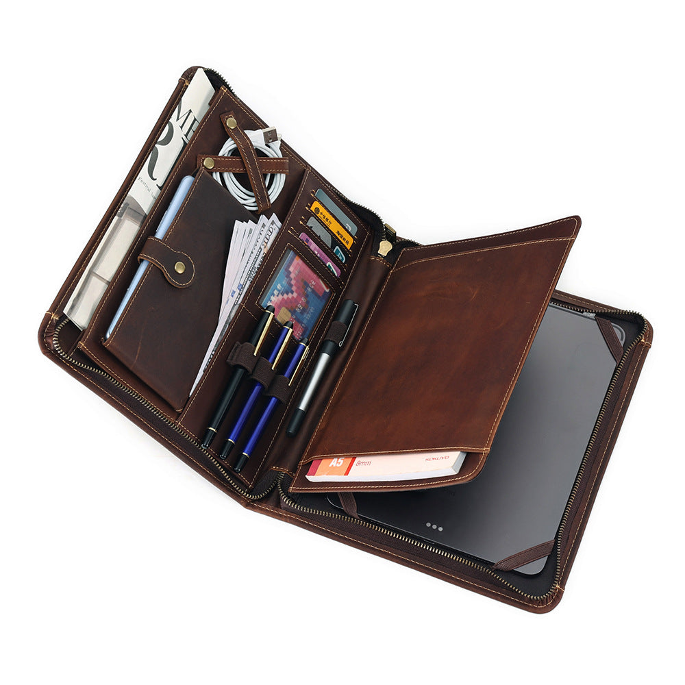 Crazy Horse Skin Leather Dark Brown Green Black Imported Natto - Teleplus crazy horse skin imported oil natto brown