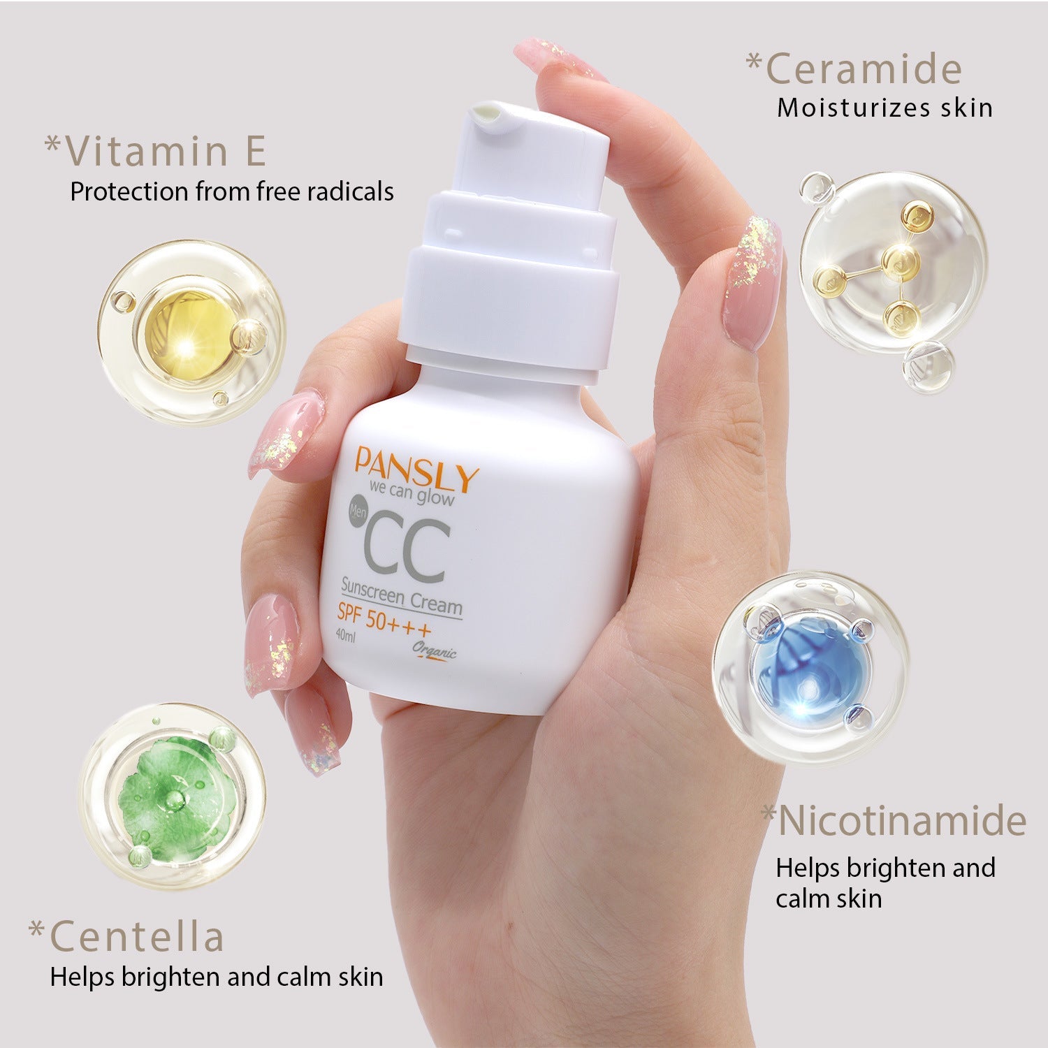 Cream Facial Repair Concealer with Natural Core Moisturizing 40ml - facial natural core cream repair