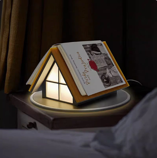 Creative Atmosphere Small Bedroom Bookmark Lamp for Night Lighting - Teleplus bedroom creative atmosphere small house