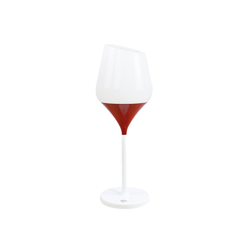 Creative Charging Wine Glass Atmosphere Table Lamp with 3600mA Red LED - Teleplus creative charging wine glass