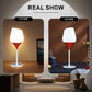 Creative Charging Wine Glass Atmosphere Table Lamp with 3600mA Red LED - Teleplus creative charging wine glass