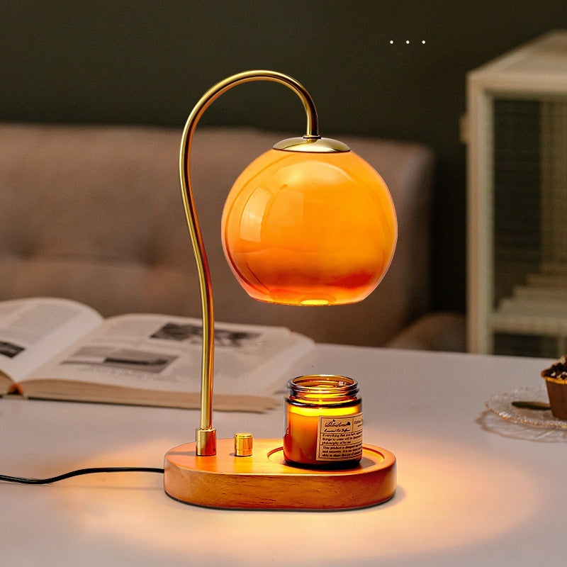 Creative Melting Wax Lamp with Aromatherapy Timing Dimming for Relaxation - Teleplus creative melting wax aromatherapy