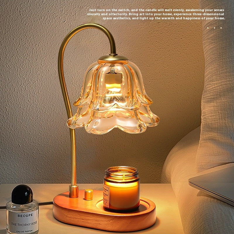 Creative Melting Wax Lamp with Aromatherapy Timing Dimming for Relaxation - Teleplus creative melting wax aromatherapy