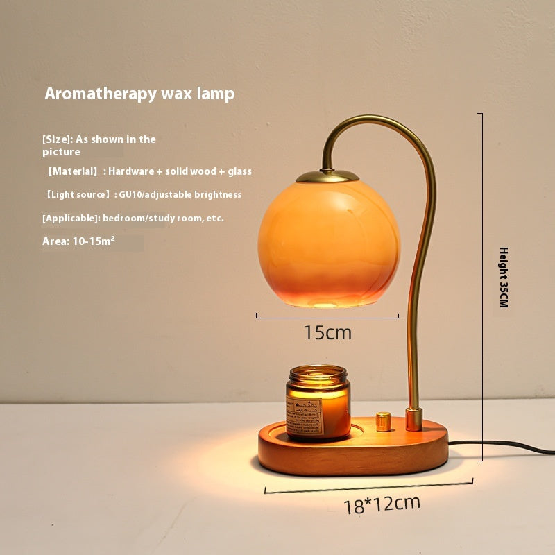 Creative Melting Wax Lamp with Aromatherapy Timing Dimming for Relaxation - Teleplus creative melting wax aromatherapy