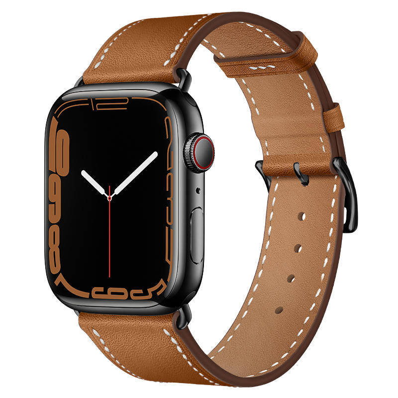 Creative Men’s Leather Watch Strap - Creative Men’s Leather Watch Strap for Apple Watch