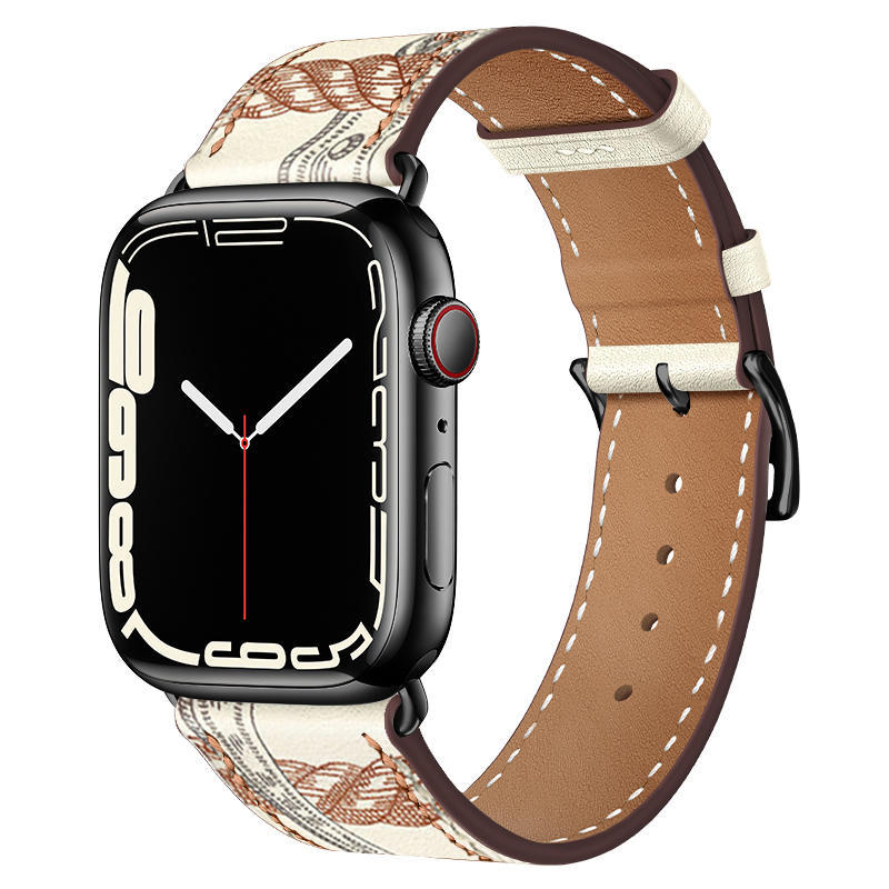 Creative Men’s Leather Watch Strap - Creative Men’s Leather Watch Strap for Apple Watch