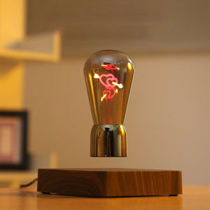 Creative Night Light with Magnetic Suspension Bulb and Charging Base - Teleplus magnetic suspension bulb table creative