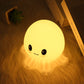 Creative Octopus Silicone Sleeping Night Light with Rechargeable Power Supply - Teleplus creative octopus silicone
