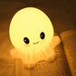 Creative Octopus Silicone Sleeping Night Light with Rechargeable Power Supply - Teleplus creative octopus silicone