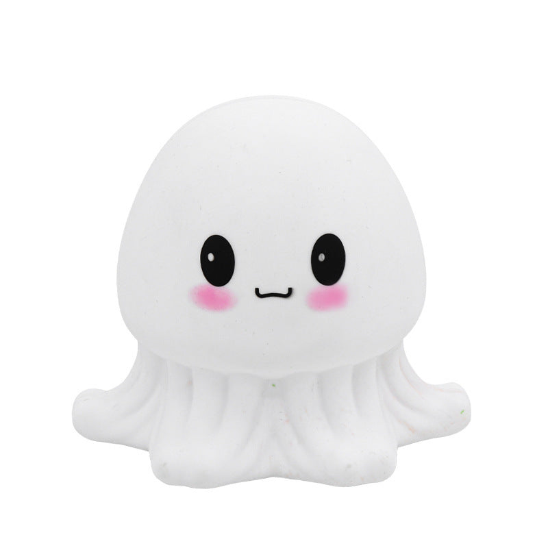 Creative Octopus Silicone Sleeping Night Light with Rechargeable Power Supply - Teleplus creative octopus silicone