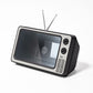 Creative Retro Desktop Phone Holder with TV Screen Design - desktop phone holder retro tv screen creative