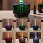 Creative Seven Color Flame Bead Aromatherapy Diffuser for Small Spaces - Teleplus creative seven color crack flame bead