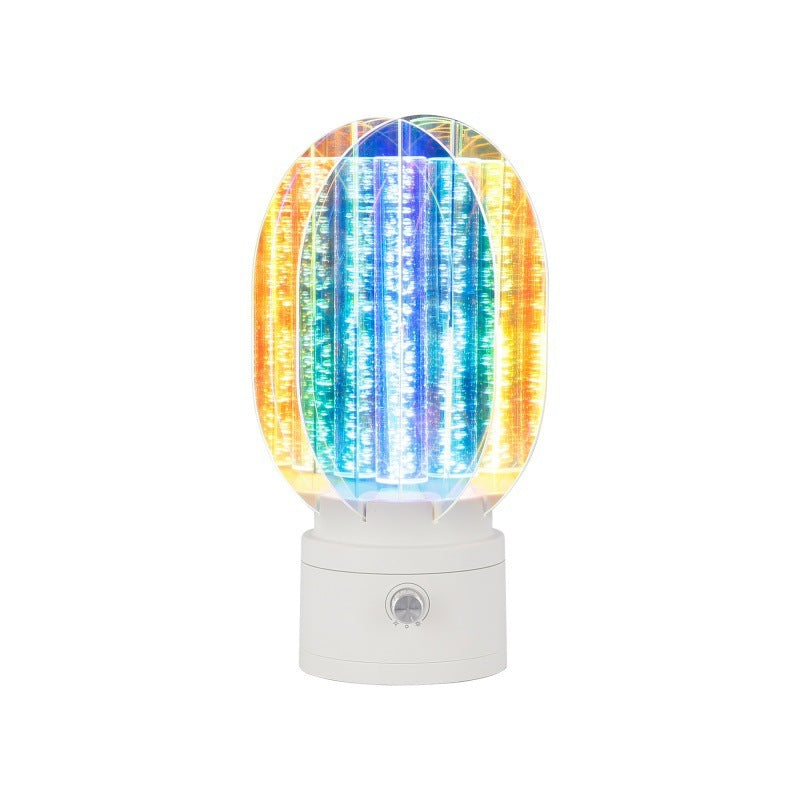 Creative Small Night Lamp with Rechargeable Battery and Electrodeless Dimming - creative small night lamp charging