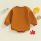 Creative Thanksgiving Printing Kids’ Rompers - Thanksgiving Rompers for Tiny Turkeys to Wear