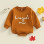 Creative Thanksgiving Printing Kids’ Rompers - Thanksgiving Rompers for Tiny Turkeys to Wear