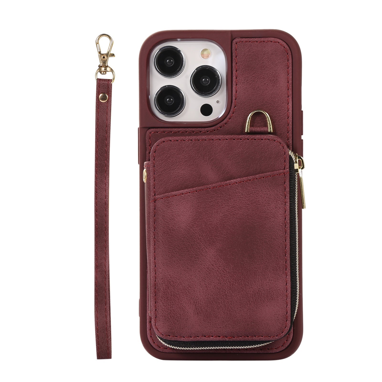 Creative Wallet Phone Case Leather Case Card - Creative Phone Case in Leather with Card Slots