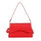 Crocodile Pattern PU Leather Handbag Medium Hard Shoulder Tote with Phone Pocket - Bag