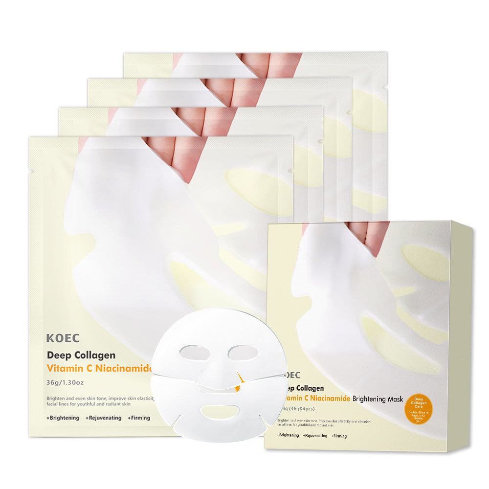 Cross-border Yellow VC Collagen Mask - Yellow VC Collagen Mask for United States Glow Up