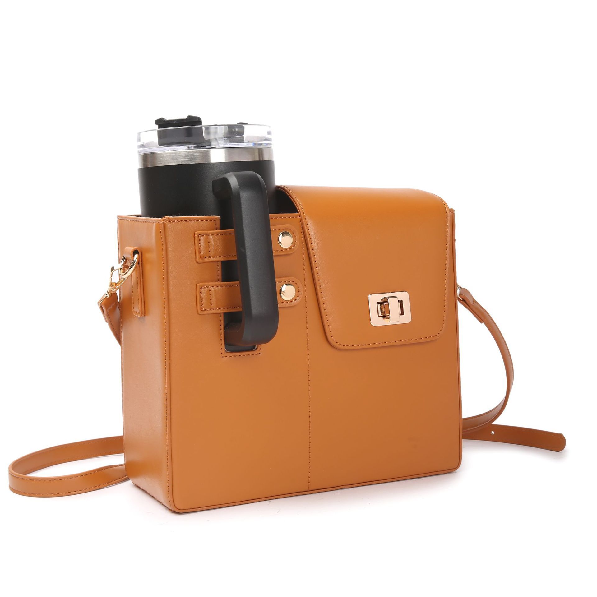 Crossbody Kettle Bag with Bottle Cover for Travel and Leisure - Teleplus bottle cover crossbody kettle bag