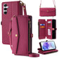 Crossbody Protective Leather Case for Samsung and Non-Samsung Phones - crossbody protective leather case