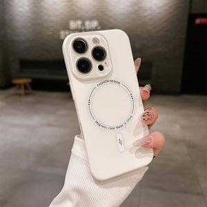 Crystal Lens Full Skin Feel Hard Phone Case