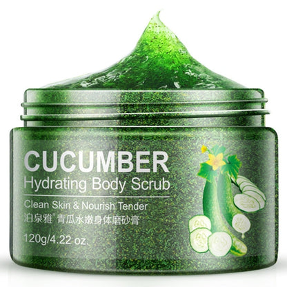 Cucumber skin beautiful white skin peels facial scrub - Cucumber Skin Scrub: Feel Unwell? Get Silky Smooth!