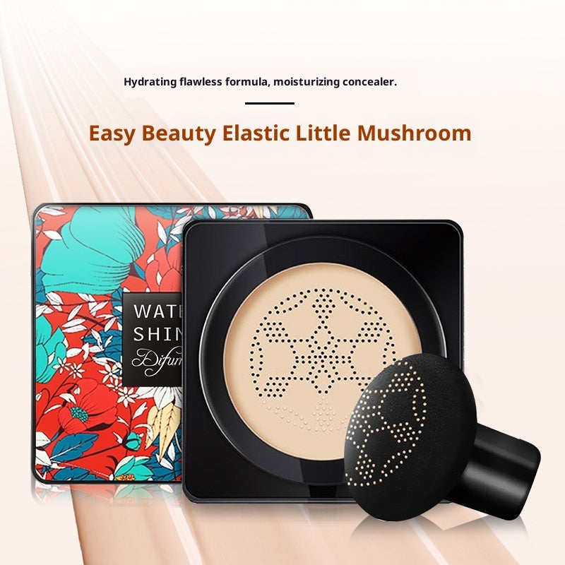 Cushion Foundation Ivory Natural Concealer Lightweight Long Lasting Makeup