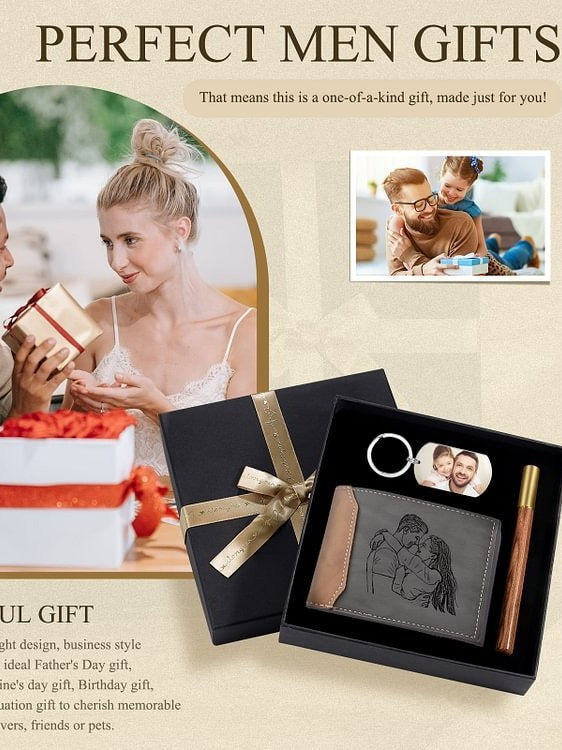 Customizable Home Storage Wallet with Anti-Theft and Euro Packing for the United States - Dad’s Wallet: Stylish