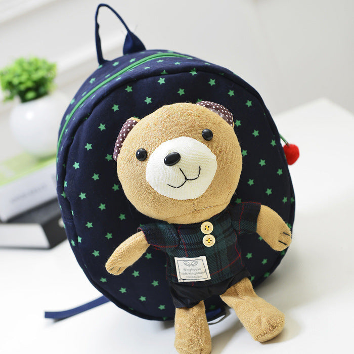 Cute Baby Backpack Anti-lost Bear Cartoon - Cute Baby Backpack That Never Plays Hide and Seek