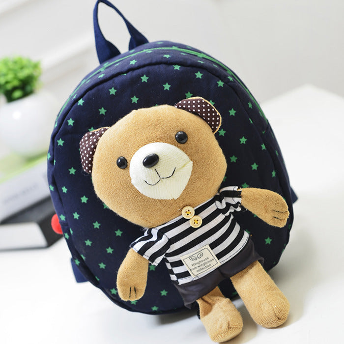 Cute Baby Backpack Anti-lost Bear Cartoon - Cute Baby Backpack That Never Plays Hide and Seek