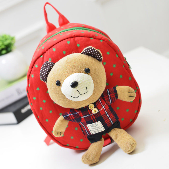 Cute Baby Backpack Anti-lost Bear Cartoon - Cute Baby Backpack That Never Plays Hide and Seek